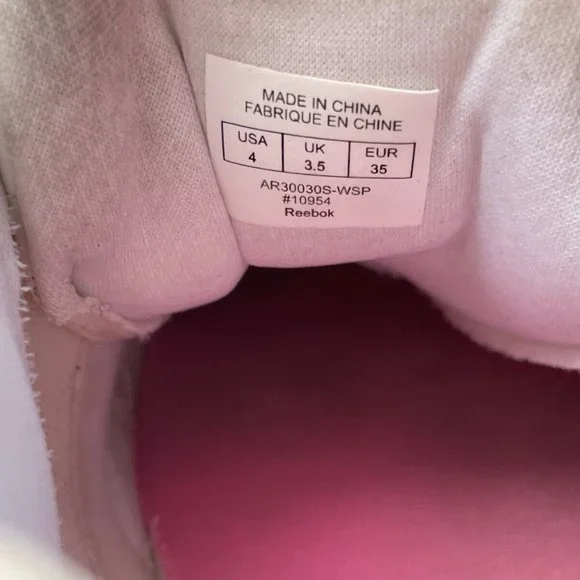 Reebok Girl Youth Sneaker Lace Up Sport Shoes Size 4US 35EU - Picture 10 of 10